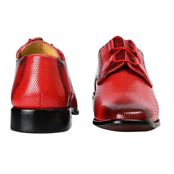 Blacktown Genuine Leather Oxford Style Dress Shoes - Picture 4 of 4